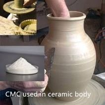 Керамическая карбоксиметилцеллюлоза натрия CMC CAS No 9004-32-4